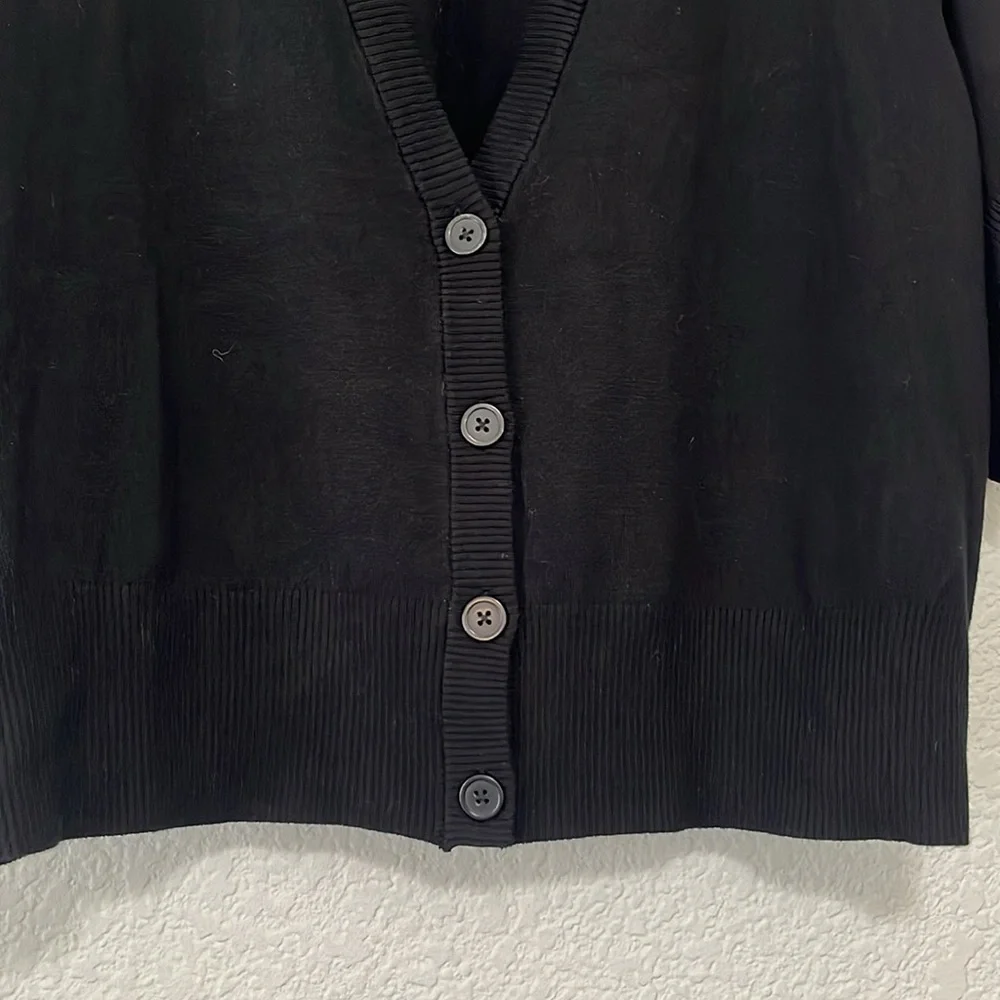 Torrid Black Shrug Crop Cardigan